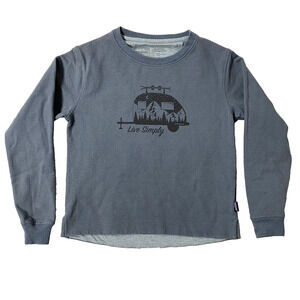Patagonia Womens Sweater Sz XS Cotton Blend Crew Pullover